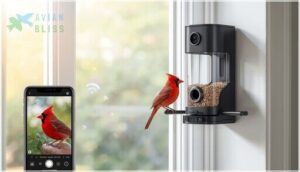 smart and camera-integrated feeders
