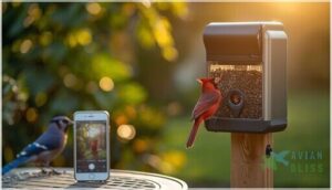 smart bird feeders and birdwatching technology