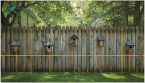 spacing and arrangement for multiple houses