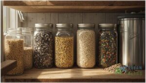 storing bird seed for maximum freshness