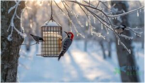 suet feeders for winter nutrition