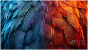 temperature variations and feather structure