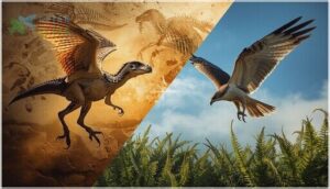 the evolutionary link: from theropods to birds