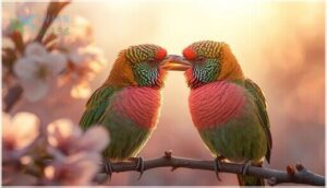 the role of kissing in courtship