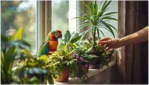 tips for choosing and placing bird-safe plants
