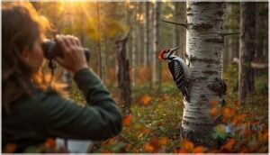 tips for identifying woodpeckers in the field