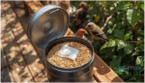 tips for maintaining seed quality outdoors