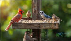 tray and platform feeders