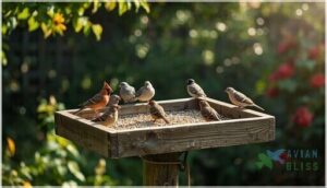 tray and platform feeders