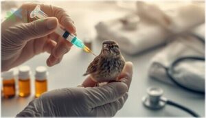 treatment options for infected birds