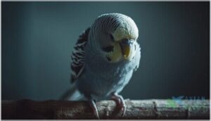 trembling, crouching, or flattening