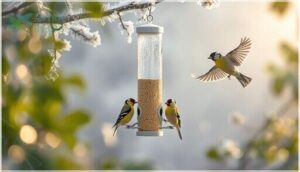 tube feeders for small songbirds