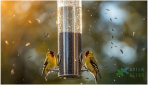 tube finch feeders