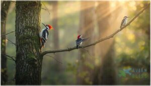 unique calls and drumming