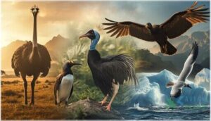 unique features of the world’s largest birds