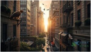 urban and anthropogenic habitats for birds