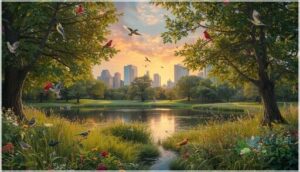 urban and suburban areas