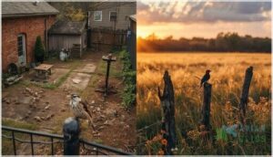 urban vs. rural backyard birds