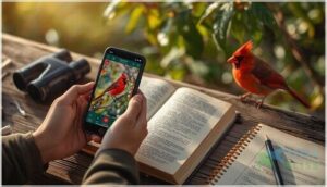 use field guides and identification apps use field guides and identification apps