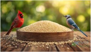 using safflower seeds for bird feeding