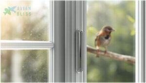 using weather stripping on windows and doors