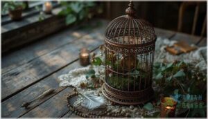 vintage and rustic centerpiece styles