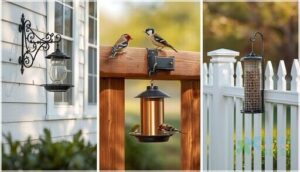 wall, deck, and fence mount hooks