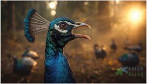 warning vocalizations