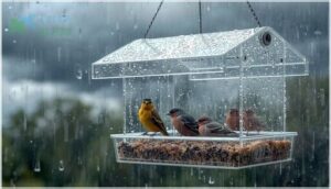 weatherproof and rain-guarded designs