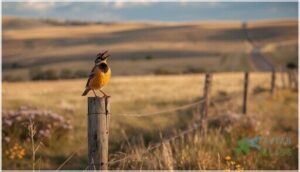 western meadowlark habitat and range