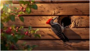 what attracts woodpeckers to your home