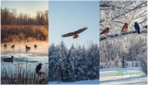 what winter habitats do birds choose