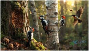 what woodpeckers eat in washington