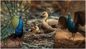 when are peacocks most aggressive