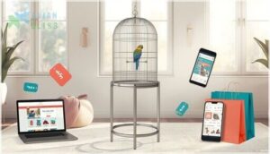 where to buy affordable bird cage stands