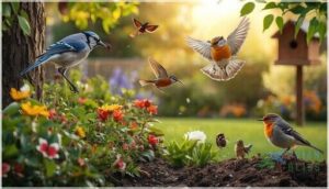 why attract insect-eating birds