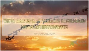 why do birds fly in a v formation