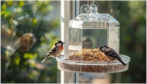window bird feeders