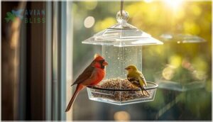 window bird feeders