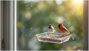 window feeders for close-up viewing
