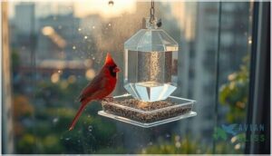 window feeders for close-up viewing