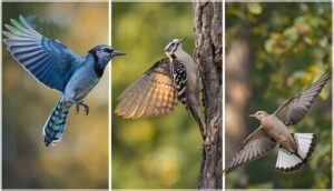 wing and tail characteristics