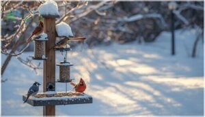 winter bird feeding strategies winter bird feeding strategies