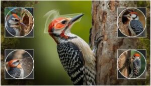 woodpecker behaviors and adaptations