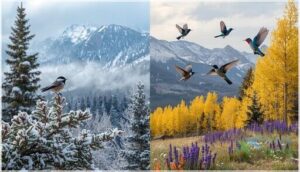 year-round and seasonal birds