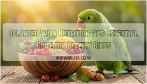 balanced avian nutrition tips