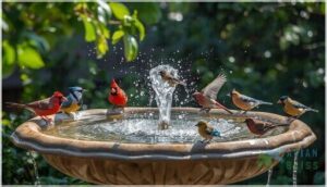 benefits of moving water in bird baths benefits of moving water in bird baths