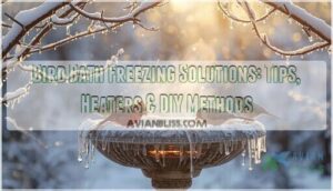 bird bath freezing solutions