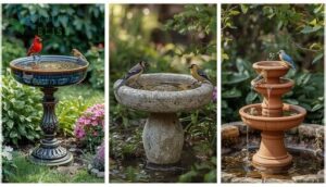 bird baths—ceramic, concrete, and diy options bird baths—ceramic, concrete, and diy options