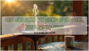 bird baths for decks bird baths for decks